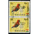 SG385 Variety. 1965 6p on 6d Multicoloured. 'Surcharge treble' t