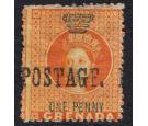 SG27. 1883 1d Orange. Very fine mint with...