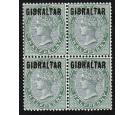 SG1. 1886 1/2d Dull green. Fantastic U/M mint block of four...