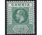 SG86c. 1916 1/2d Pale green. Split "A". Superb fresh mint...