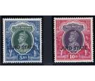 JIND. SG124-124. 1937 5r - 10r. Both superb fresh U/M mint...