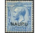 SG6a. 1916 2 1/2d Blue 'NAUP.U' Error. Superb mint...