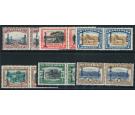 SG49-54. 1927 Set of 6. Superb fresh mint pairs...