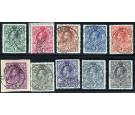 SG11-20. 1933 Set of 10. Choice fine used...