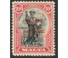 SG192. 1928 10/- Black and carmine. Brilliant fresh mint...