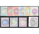 SG31-40. 1903 Set of 10. Choice superb fine used...