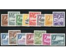 SG120a-134. 1953 Set of 15. Brilliant fresh U/M mint...