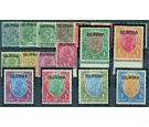 SG1-18. 1937 Set of 18. Choice superb fresh mint...