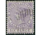 SG T2. 1879 6d Lilac. Exceptionally fine used...