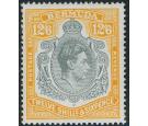 SG120d. 1947 12/6 Grey and yellow. Brilliant fresh U/M mint...