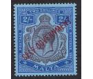 SG111. 1922 2/- Purple and blue/blue. Brilliant fresh perfectly.