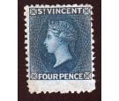 SG6.1866 4d Deep blue. A very fine mint example...