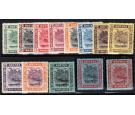 SG34-47. 1908 Set of 12. Brilliant fresh mint...