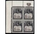 SG10a. 1924 1/2d Grey-black and black. 'Broken Mainmast'. Superb