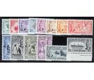 SG172-185. 1952 Set of 14. Brilliant U/M mint...