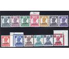 SG38-50. 1942 Set of 13. Brilliant U/M mint...