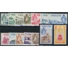 SG145-158. 1953 Set of 14. Brilliant U/M mint...