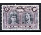 SG185. 1910 8d Black and purple. Perforation 13.5. Very fine wel