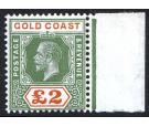 SG102. 1921 £2 Green and orange. Brilliant fresh mint marginal.