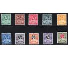 SG103-112. 1928 Set of 10. Superb mint...