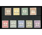 SG D12s-D20s. 1928 Set of 9 'SPECIMEN'. Superb fresh mint...