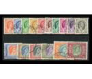 SG1-15. 1954 Set of 16. Superb fine used...