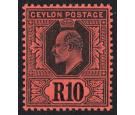 SG300. 1910 10R Black/red. Brilliant fresh U/M mint...