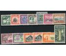 SG613-625. 1940 Set of 13. Post Office fresh U/M mint...