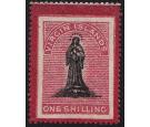 SG20. 1867 1/- Black and rose-carmine. Superb fresh mint...