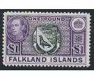 SG163. 1938 £1 Black & Violet. U/M mint...