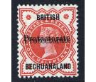 SG54b. 1890 1/2d Vermilion. 'Overprint Double'. Superb fresh min