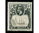 SG97c. 1923 1/2d Grey and black. 'Cleft Rock'. Superb fresh mint