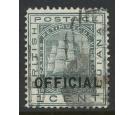 SG139. 1878 1c Slate. Very fine used...