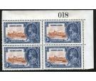 SG182c. 1935 3d Brown and deep blue. 'Lightning conductor'. U/M 