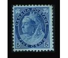 SG158. 1898 5c Prussian-blue/bluish. Superb fresh mint...