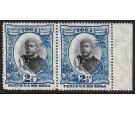 SG43ba. 1897 2 1/2d Black and blue. Watermark Sideways. No fract