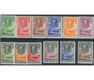 SG99-110. 1932 Set of 12. Brilliant fine mint...