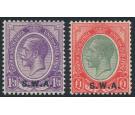 SG56-57. 1927 Set of 2. Brilliant fresh mint...