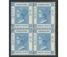 SG60. 1901 12c Blue. Brilliant U/M block...