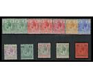 SG101-110. 1913 Set of 10 (plus extra shades). Superb fresh mint