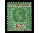SG240a. 1926 $5 Green and red/green. Brilliant fresh U/M mint...