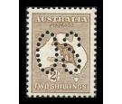 SG O11. 1913 2/- Brown. 'O S'. Brilliant fresh well centred mint