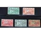 SG D6-D10. 1938 Postage Due set of 5. Superb fine used...