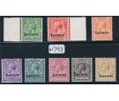 SG.S1-S8. 1916 Set of 8. Brilliant fresh mint...