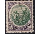 SG200. 1918 3/- Green and deep violet. Choice fine used...