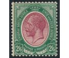 SG14. 1913 2/6 Purple and green. Brilliant U/M...