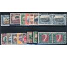 SG74-87. 1931 Set of 14. Superb mint pairs...