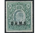 SG O15. 1904 1r. Green. 'Official'. Superb fresh mint...