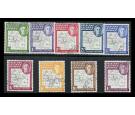 SG G9-G16. 1948 Set of 9. Superb fine used...