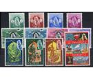 SG139-150. 1966 Set of 12. Brilliant fresh U/M mint...